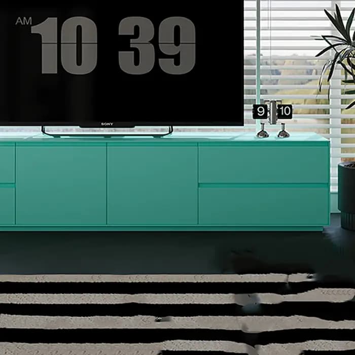 Meuble Tv De luxe à la mode au sol français avec rangement