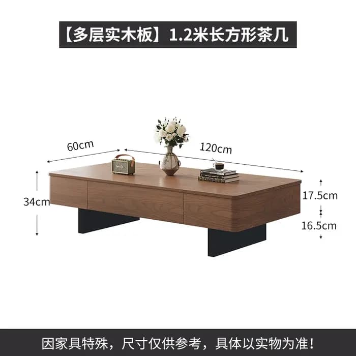 Table basse moderne de luxe, esthétique minimaliste, tables basses tendance, design de rangement, me