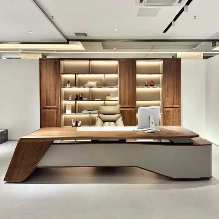 Bureau de mode en bois Simple créatif pas cher intérieur grande taille