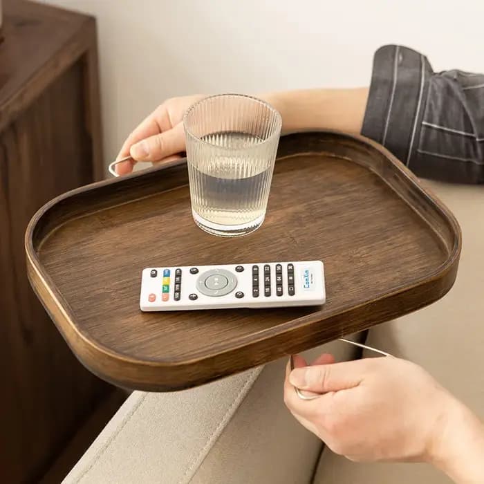 Table d'appoint Portable en bambou de Style européen