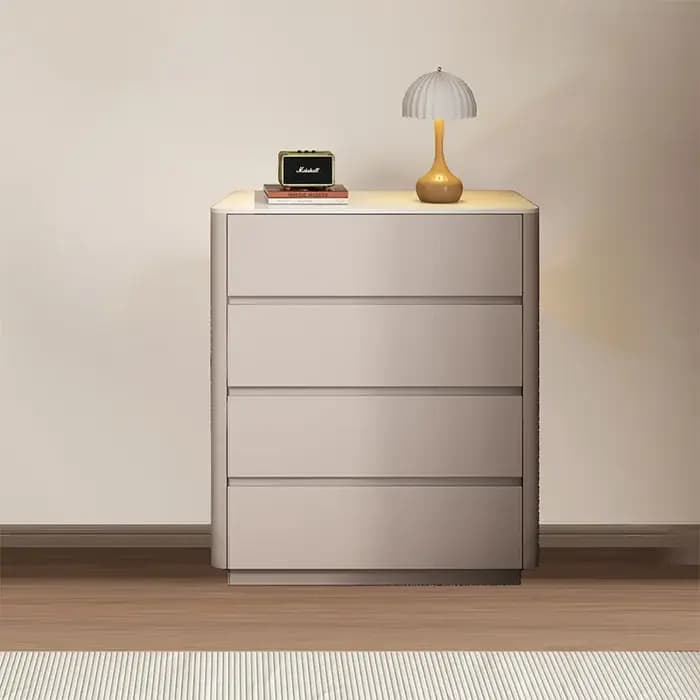 Armoires de salon compactes avec tiroirs, style crème, meuble de rangement créatif, vitrine minimali