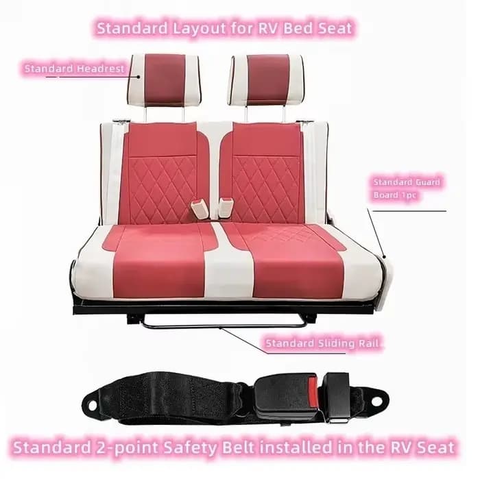Sièges de canapé en cuir confortables sur mesure