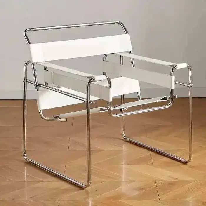 Chaise de salon industrielle Vassili de style nordique médiéval