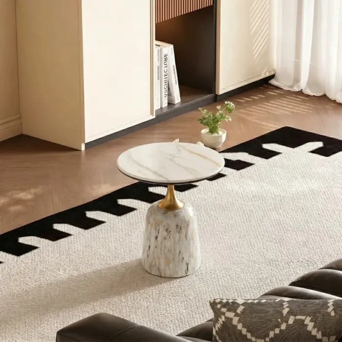 Table d'appoint ronde design