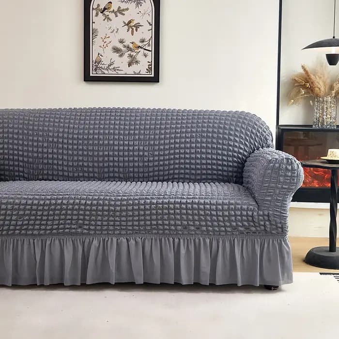 Juste de Protection Extensible pour Canapé d'Angle et Fauteuil