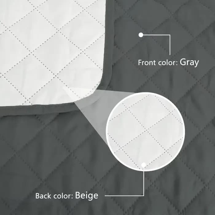 Housse de canapé imperméable matelassée Anti-usure fauteuils housses
