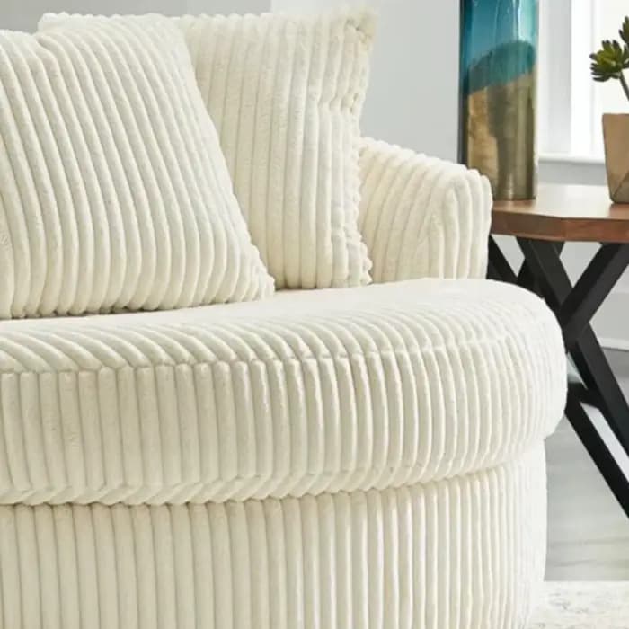 Chaises pivotantes de luxe avec accoudoirs