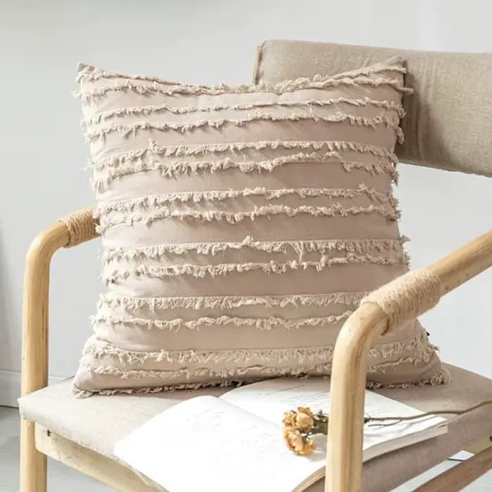 Housses de coussin beiges 30x50cm 45x45cm, housse de coussin pour canapé, décoration de maison, orei