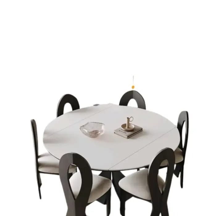 Table à manger Vintage moderne salon pieds Design blanc