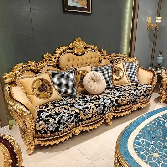 Canapé sectionnel de luxe en cuir