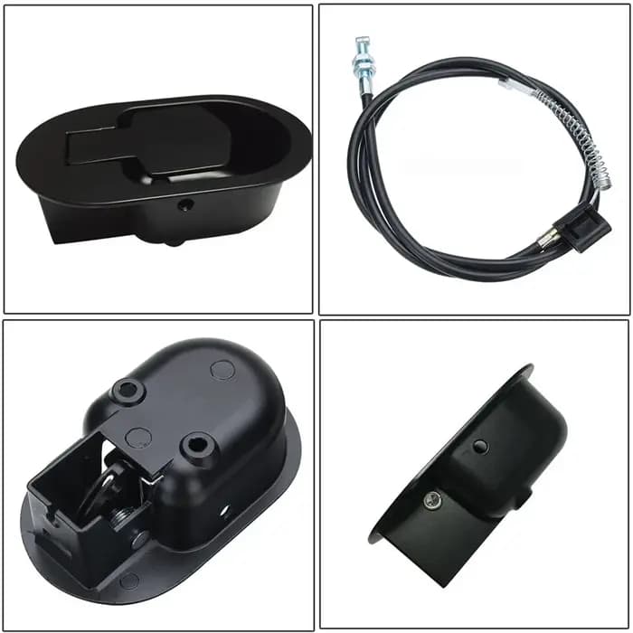 Poignée inclinable en métal avec câble, pièce de rechange universelle pour canapé et fauteuil, levie