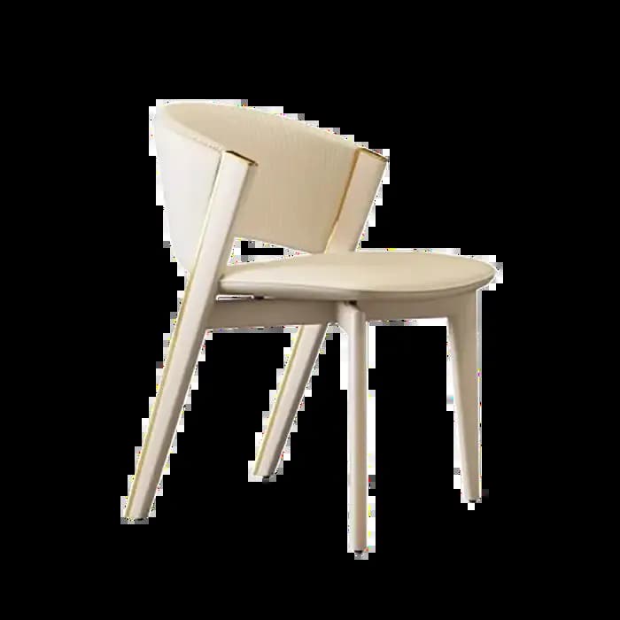 Petites chaises classiques nordiques tendance, chaises de salle à manger de beauté exquises, meubles de salle à manger de Style européen