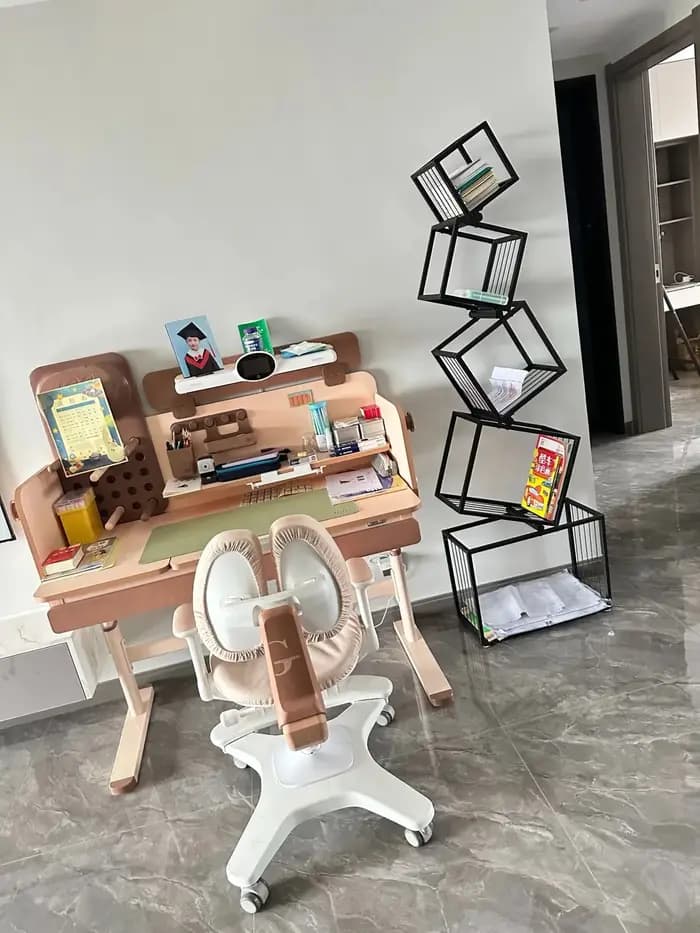Étagère d'art en fer pour décoration de salon moderne