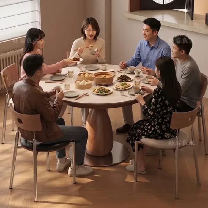 Table à manger extensible italienne