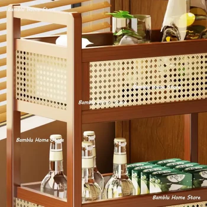 Bureau multi-fonctionnel casier de rangement rétro déplacer balcon maison casier de rangement cuisin