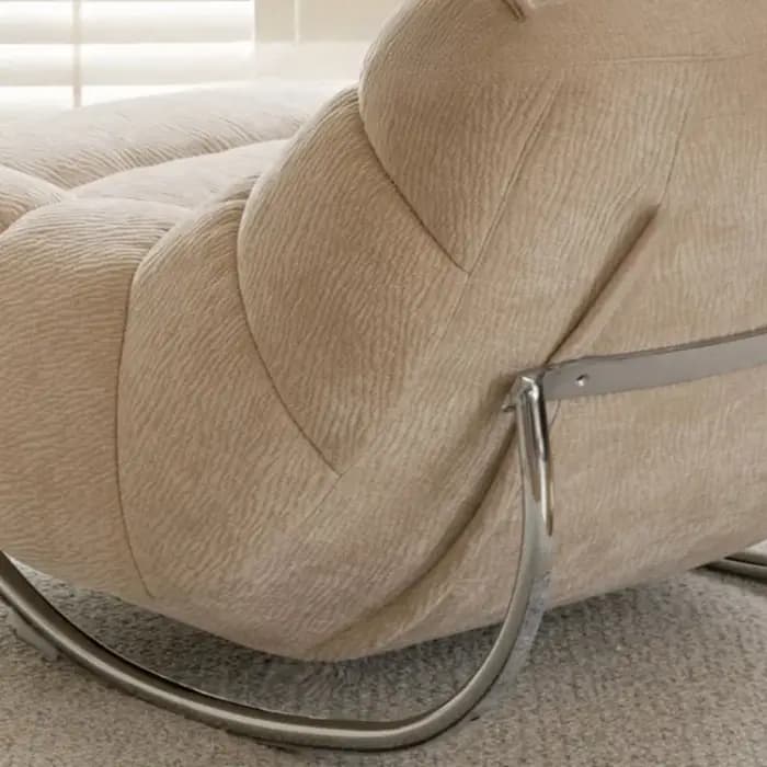 Fauteuil de lecture à bascule pour adultes