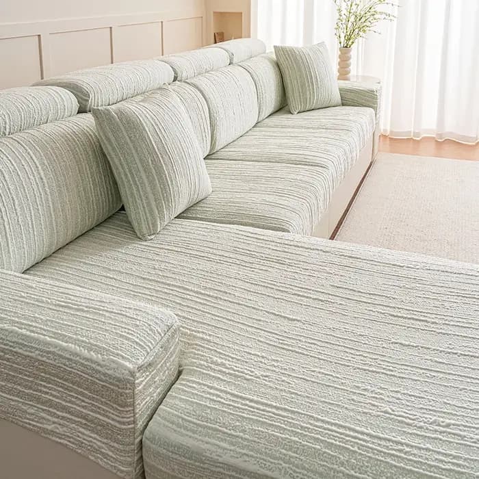 Housse de canapé thermique premium 1/2/3 places, résistante aux griffures de chat, durable, élastiqu