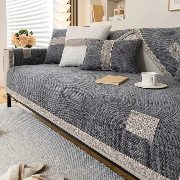 Coussin de canapé en lin 2024