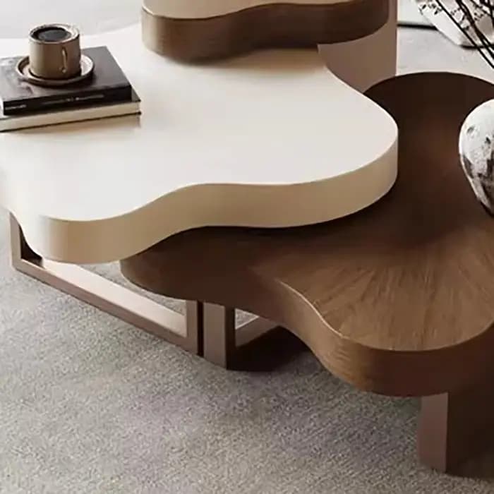 Table basse Vintage Unique, beauté élégante, Table basse artistique classique, Meubles esthétiques o