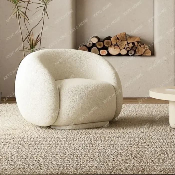 Luxe léger et minimaliste, utilisé pour les canapés individuels, les salons, les fauteuils pivotants ou les chaises de relaxation dans la chambre à coucher.