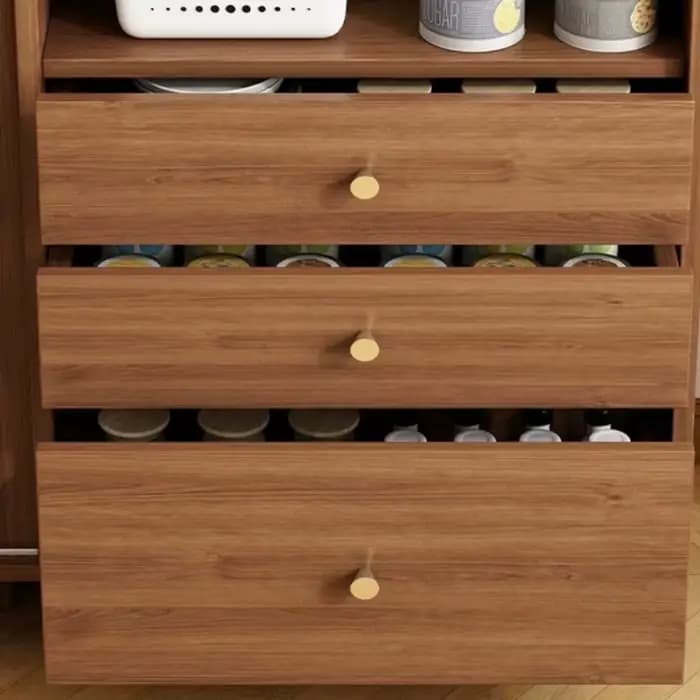 Meuble de rangement anti-poussière pour salon