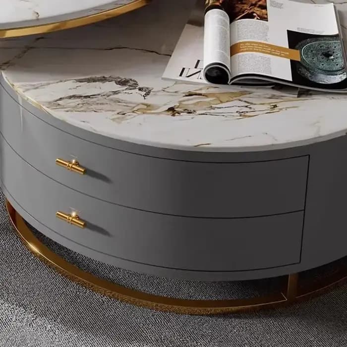 Tables basses nordiques Design rangement moderne luxe Simple esthétique