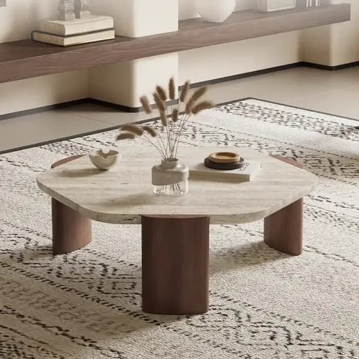 Petites tables basses en bois