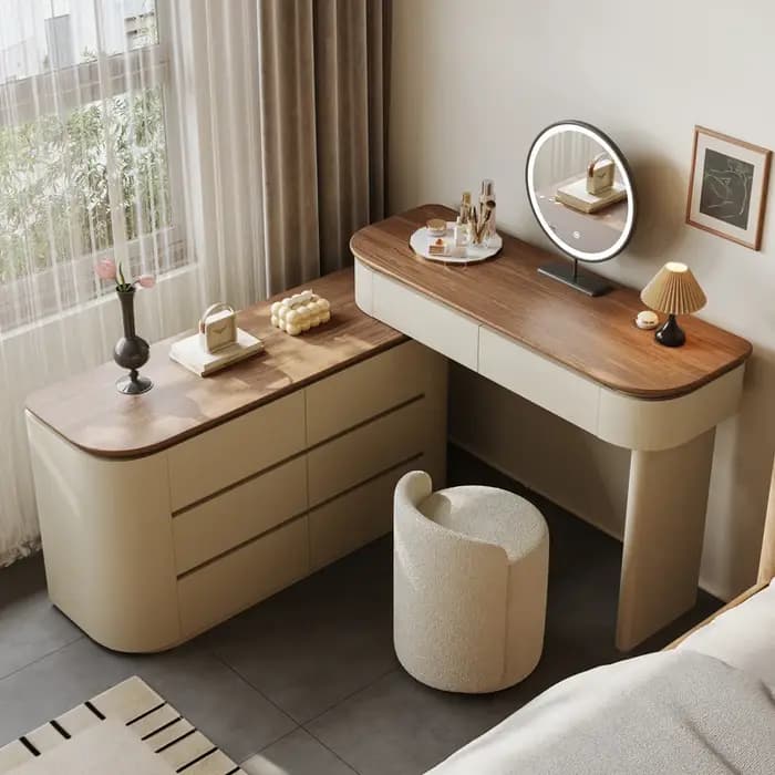Table de maquillage de style italien