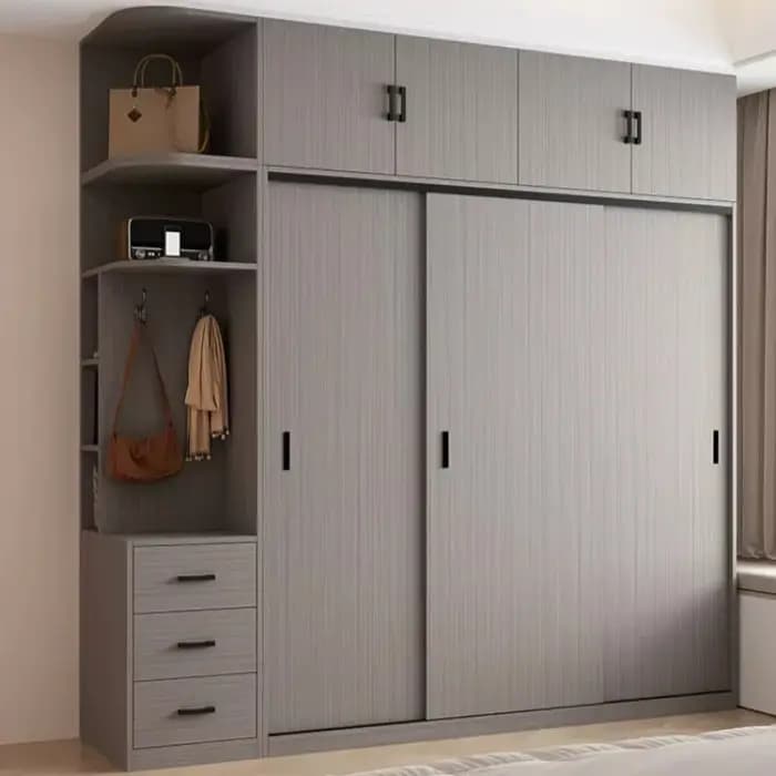 Armoire coulissante rétro Rail