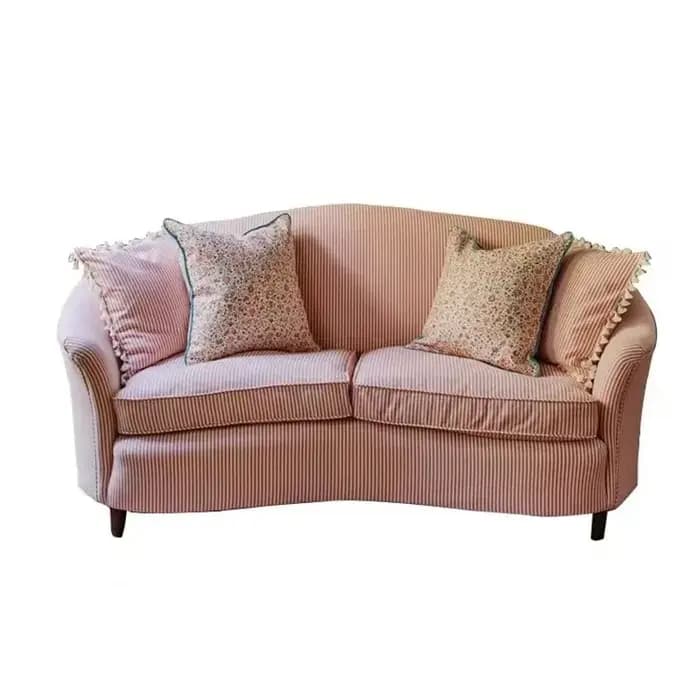 Sol Double Salon canapés accoudoir confortable Design romantique canapé luxe bouffée Meuble