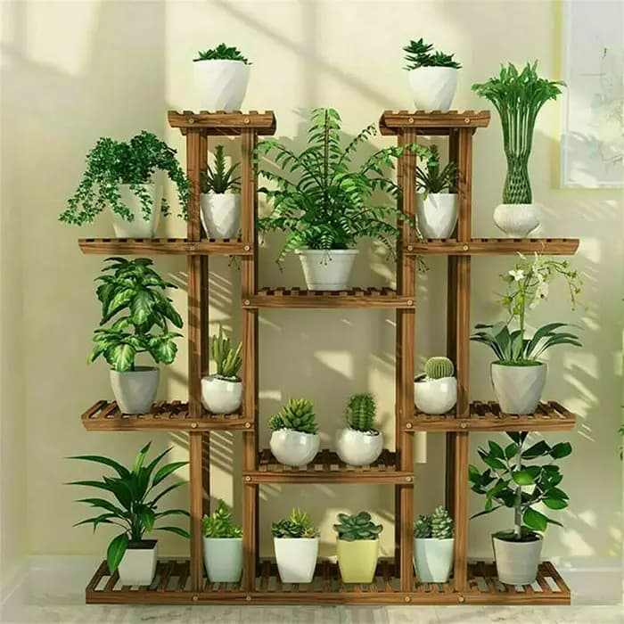 Support à plantes à plusieurs niveaux
