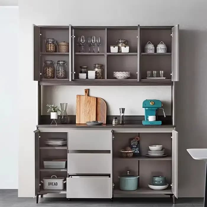 Tiroirs de rangement salon Whote étroit luxe gothique armoire