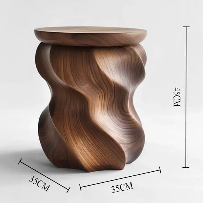 Table basse en bois, Table d'appoint Simple et créative