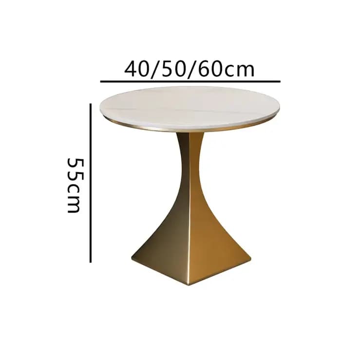Table Basse ronde européenne Glam
