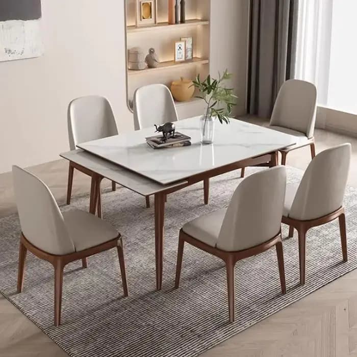 Table à manger pliante et extensible