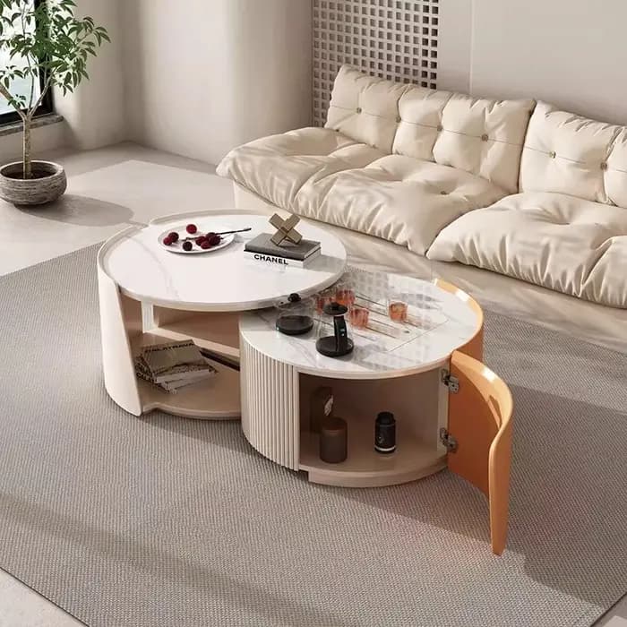 Table basse extensible pour salon