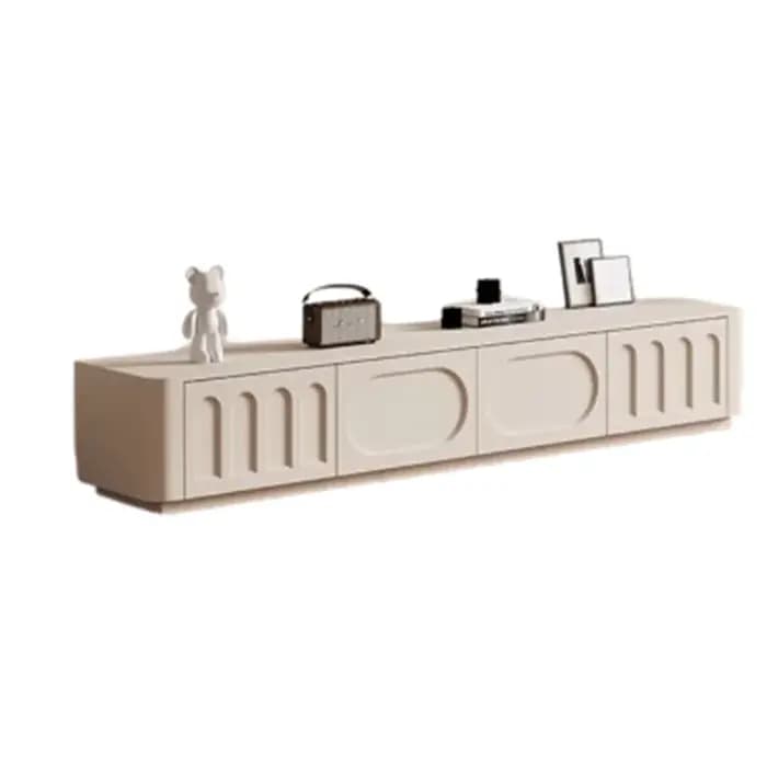 Meuble TV brillant, Table de rangement