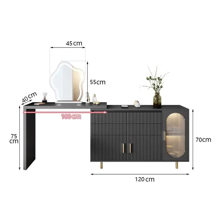 Commode moderne pour chambre à coucher