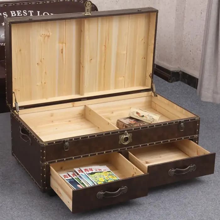 Table basse de service de luxe