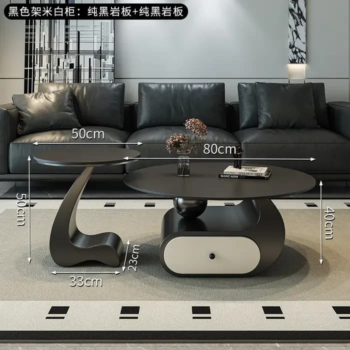 Tables basses rondes uniques pour ordinateur portable