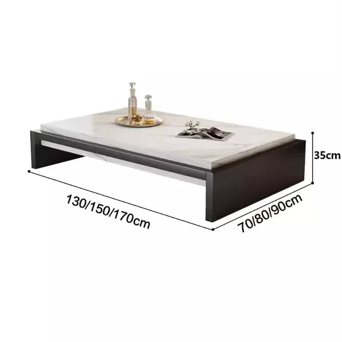 Table basse rectangulaire pour salon