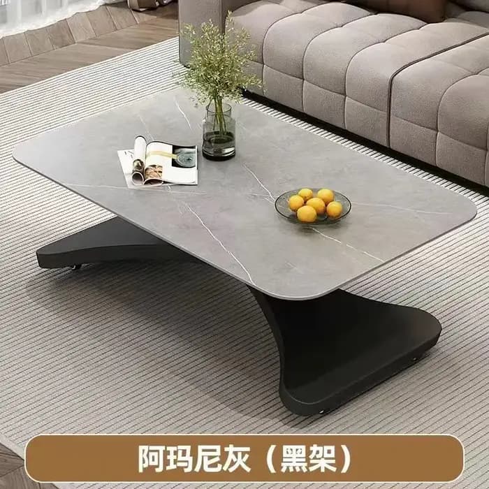 Table basse relevable et table à manger à double usage, multifonctionnelle, pour petit appartement,