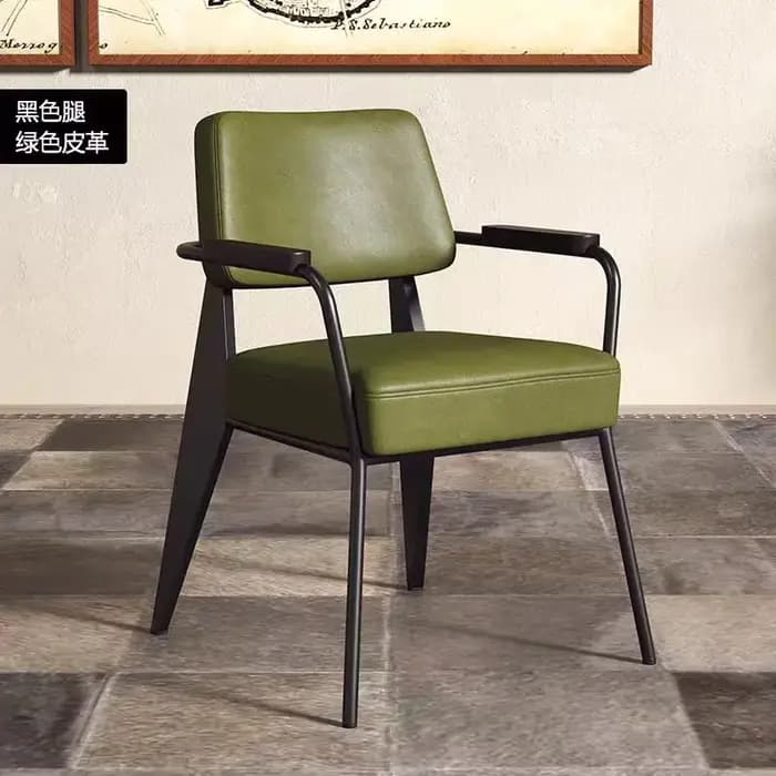 Ensemble de 4 fauteuils de salle à manger ergonomiques