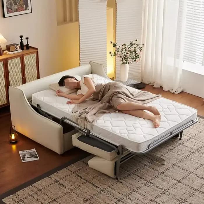 Canapé-lit pliant multifonctionnel confortable pour salon