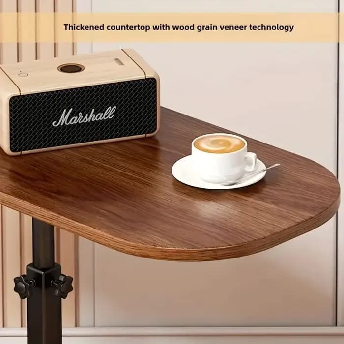 Table basse en bois multifonctionnelle à hauteur réglable