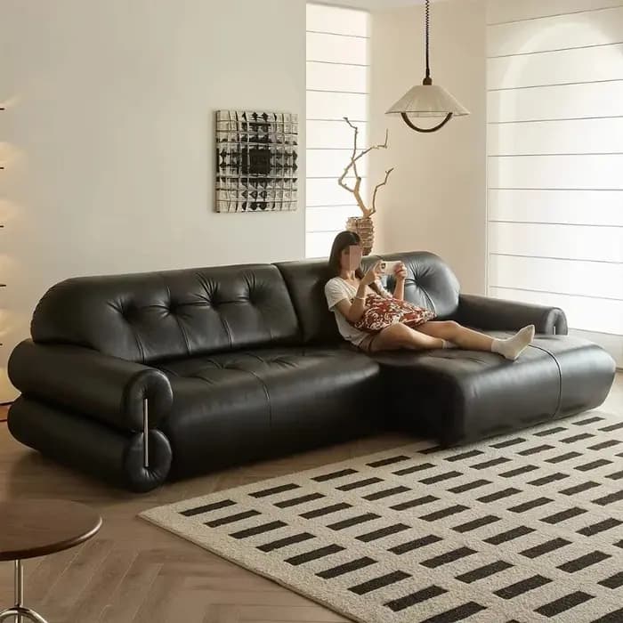 Coussin italien salon canapés appartement de luxe multifonctionnel adultes canapé jeu concepteur Divani Da Soggiorno meubles de maison