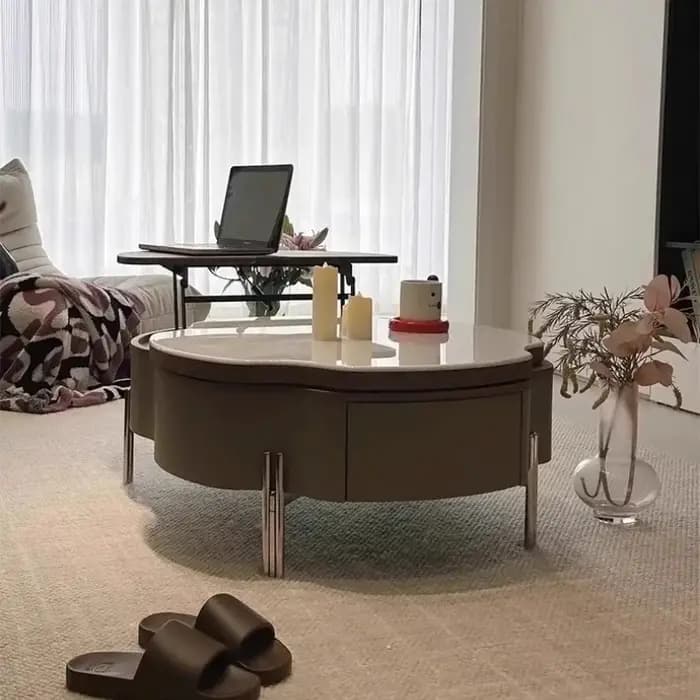 Table basse esthétique peu encombrante