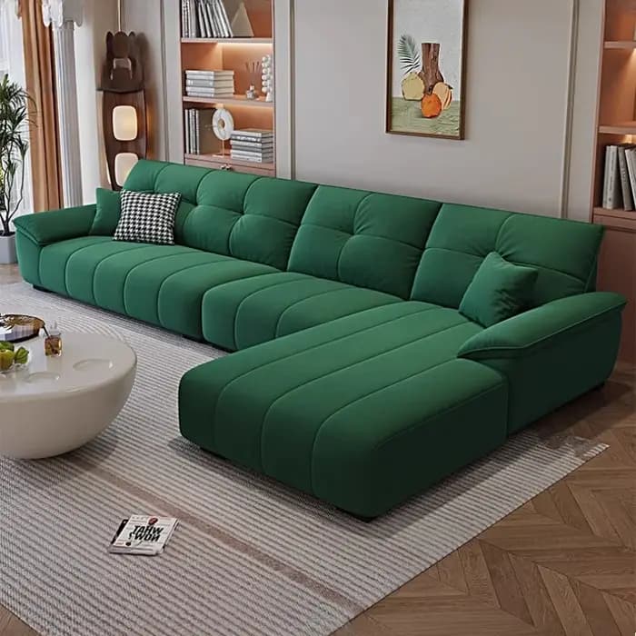 Canapés modernes et élégants Chaise Longue canapé De sol italien De luxe salon grands Sillas Para Sala De Estar meubles De maison