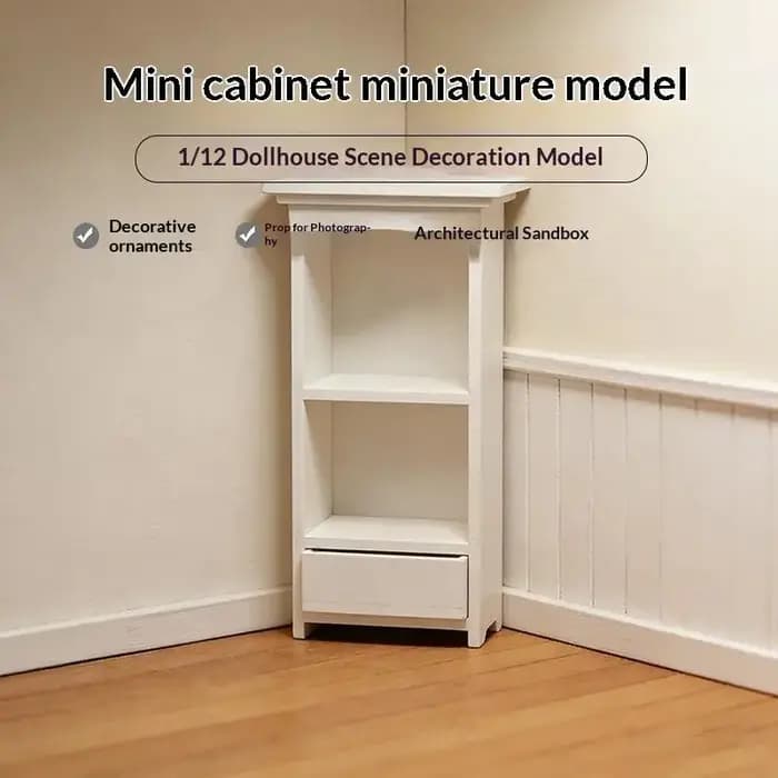 Ornement de bibliothèque miniature 1/12