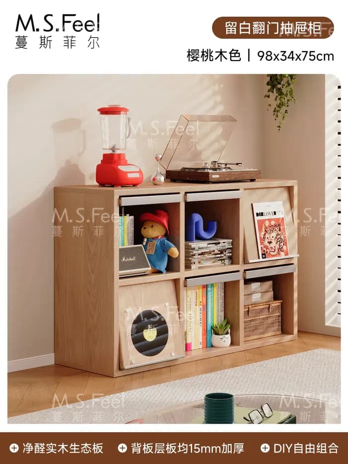 Meuble TV en bois massif